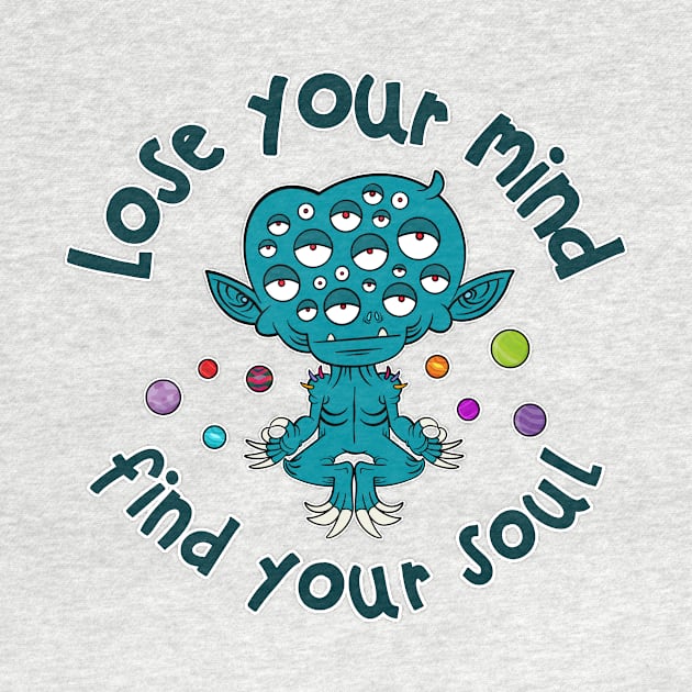 Lose your mind, little alien by Monster Doodle